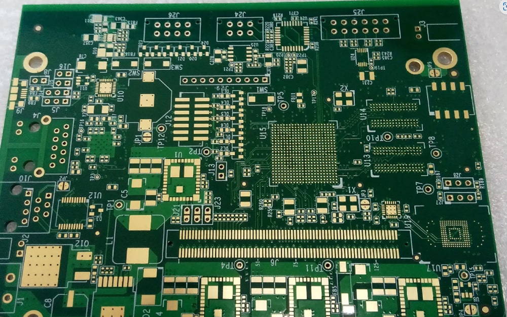 Gold applications in PCBs