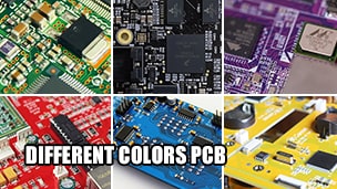 What is the difference between PCB of different colors?