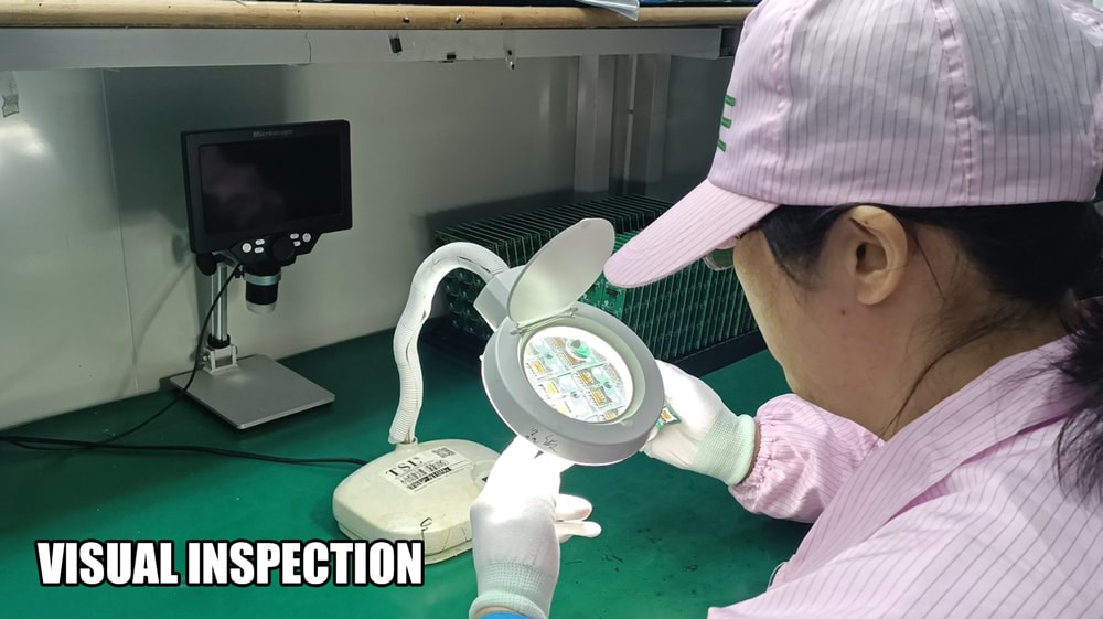 visual inspection