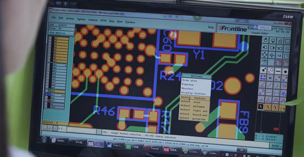 bare PCB gerber file