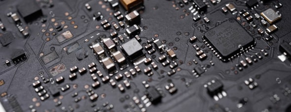 black circuit board