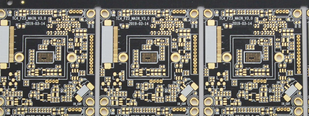 Gold on PCB