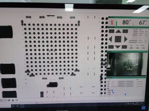 Regular Air Oven Soldering under X-Ray