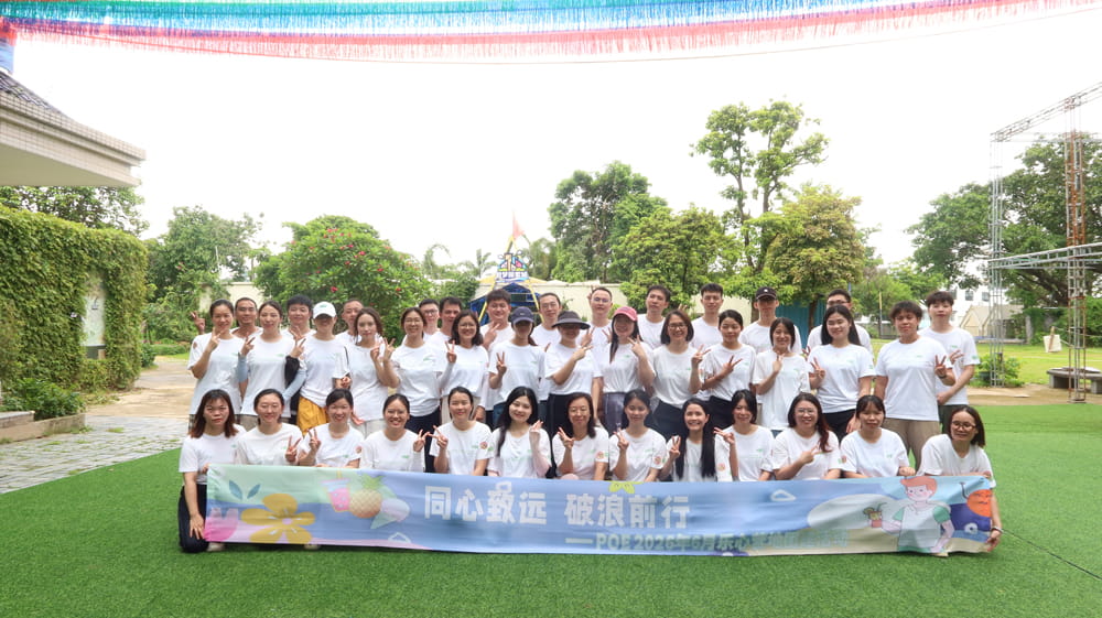 Laughing Together, Bonding Together: POE Packs Enthusiasm and Teamwork into the Day