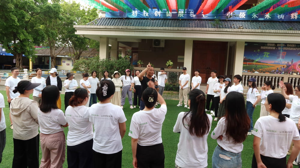 Laughing Together, Bonding Together: POE Packs Enthusiasm and Teamwork into the Day